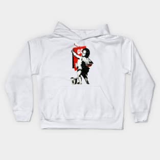 Go to Hell by Banksy Kids Hoodie